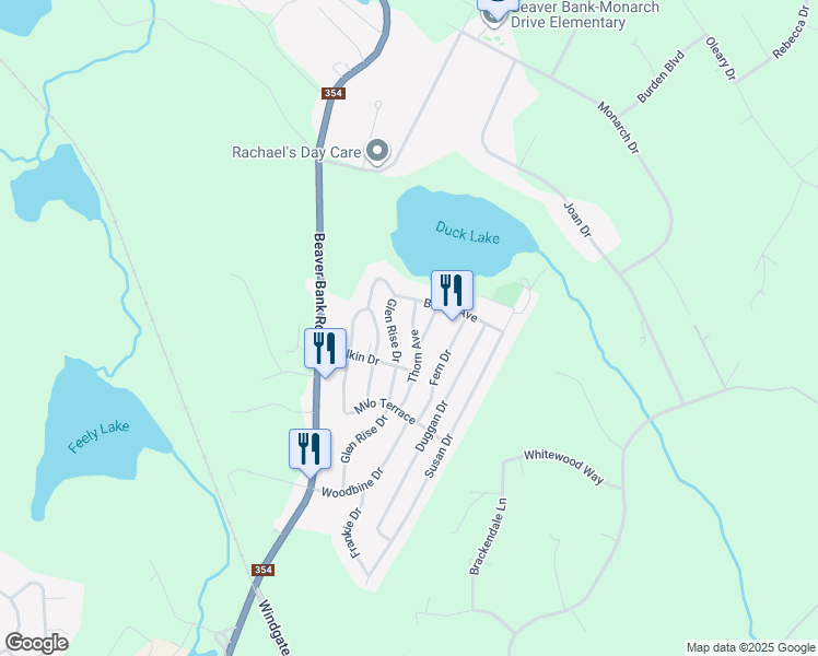 map of restaurants, bars, coffee shops, grocery stores, and more near 515 Thorn Avenue in Beaver Bank