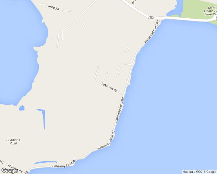 map of restaurants, bars, coffee shops, grocery stores, and more near Lakeview Drive in Saint Albans Town