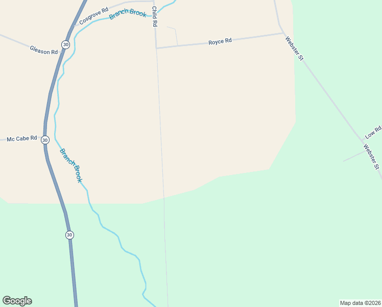 map of restaurants, bars, coffee shops, grocery stores, and more near 139 Childs Road in Malone