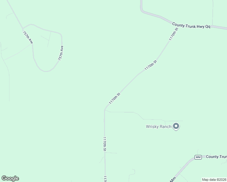 map of restaurants, bars, coffee shops, grocery stores, and more near N7287 1170th Street in Prescott