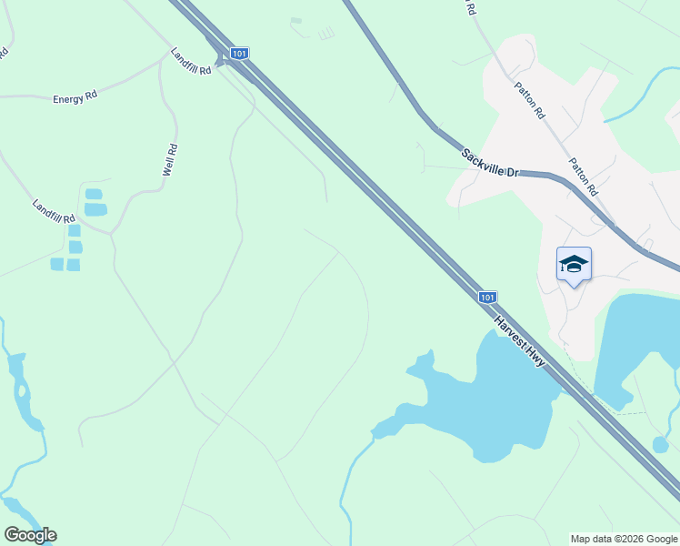 map of restaurants, bars, coffee shops, grocery stores, and more near 451 Zaffre Drive in Middle Sackville
