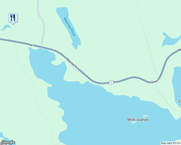 map of restaurants, bars, coffee shops, grocery stores, and more near 45 Platinum Lane in Tangier