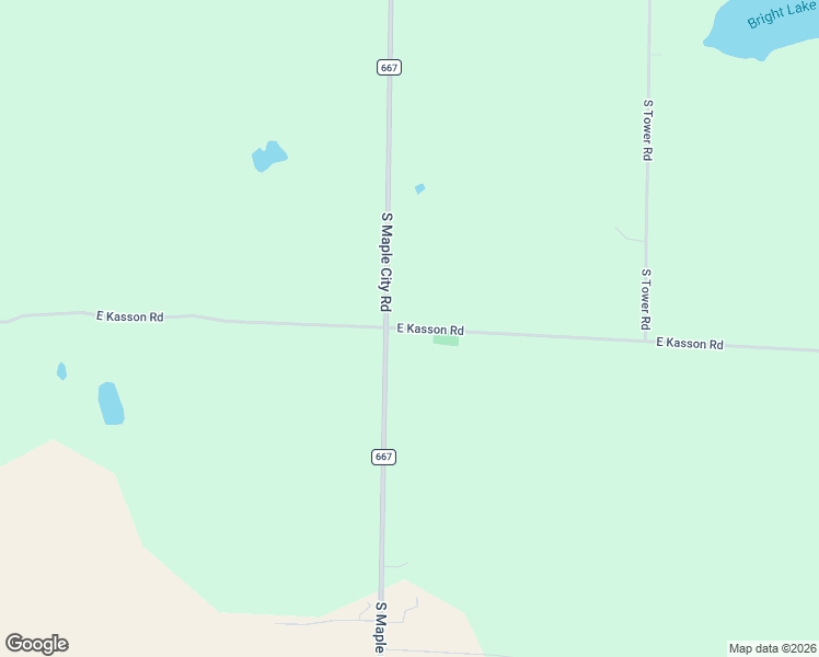 map of restaurants, bars, coffee shops, grocery stores, and more near 141 East Kasson Road in Maple City