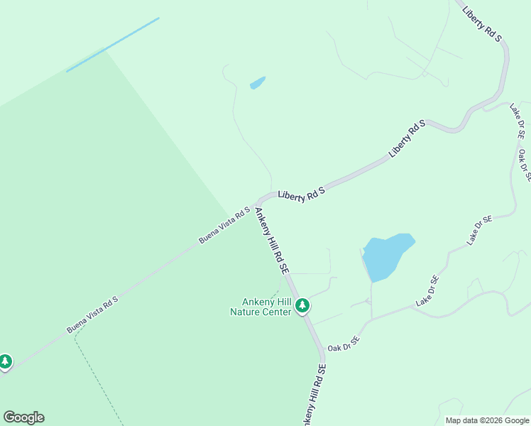 map of restaurants, bars, coffee shops, grocery stores, and more near Meadows Lane Southeast in Marion County
