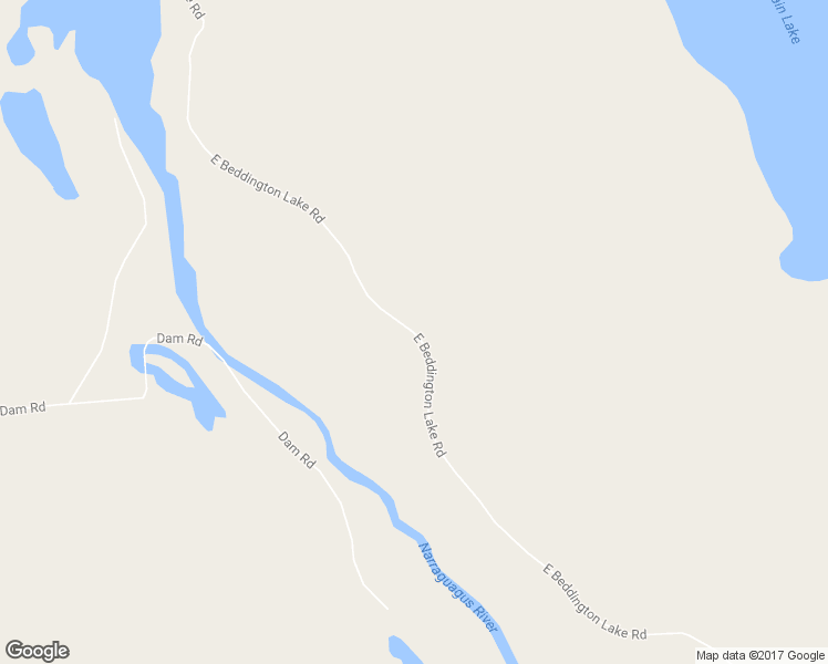 map of restaurants, bars, coffee shops, grocery stores, and more near East Beddington Lake Road in Beddington