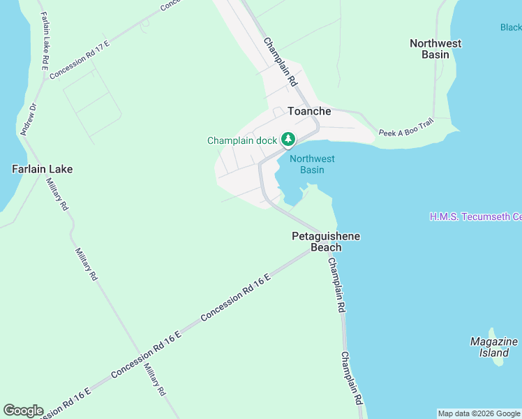 map of restaurants, bars, coffee shops, grocery stores, and more near in Simcoe County