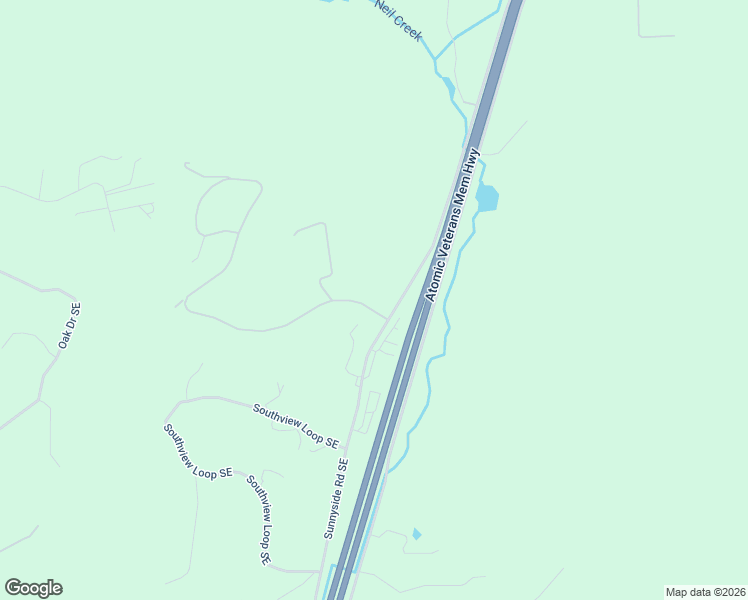 map of restaurants, bars, coffee shops, grocery stores, and more near 1399 Twin Hills Road Southeast in Jefferson