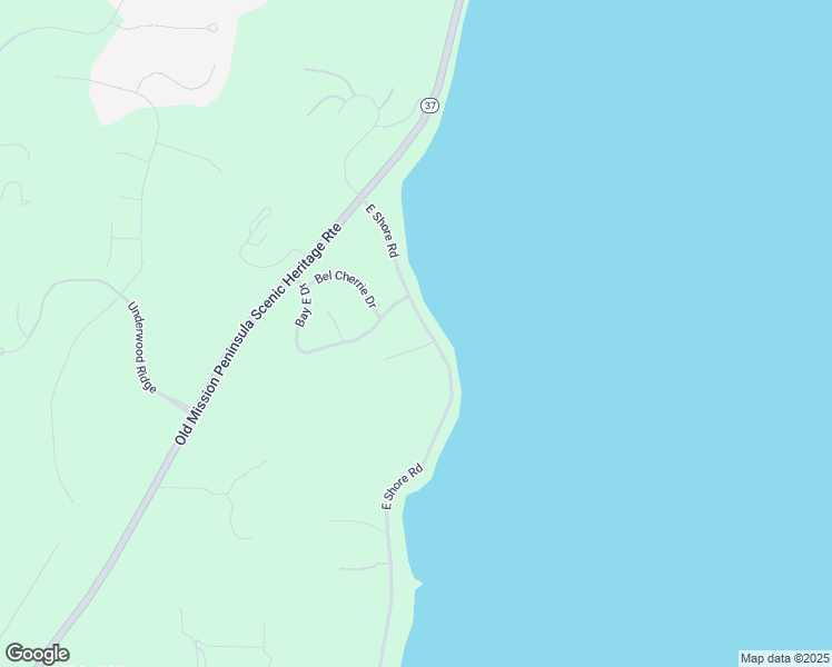 map of restaurants, bars, coffee shops, grocery stores, and more near 500-698 Willow Drive in Traverse City