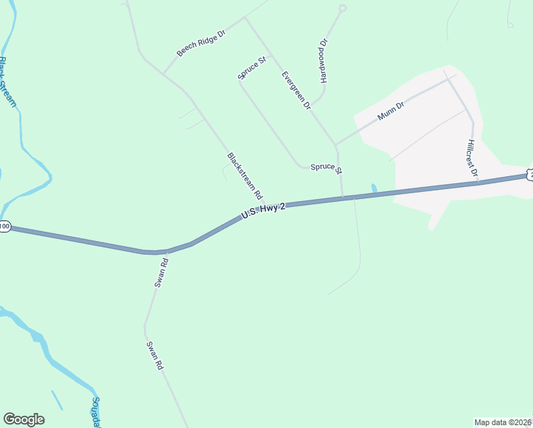 map of restaurants, bars, coffee shops, grocery stores, and more near 2914 U.S. 2 in Hermon