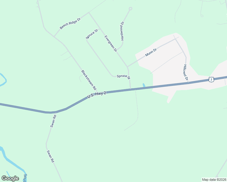 map of restaurants, bars, coffee shops, grocery stores, and more near 2897 U.S. 2 in Hermon