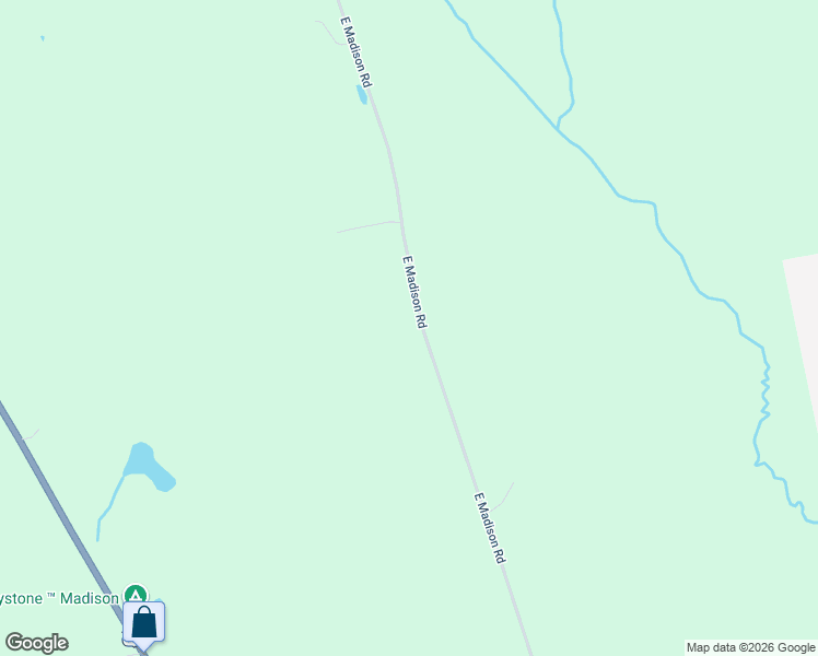 map of restaurants, bars, coffee shops, grocery stores, and more near 366 East Madison Road in Madison