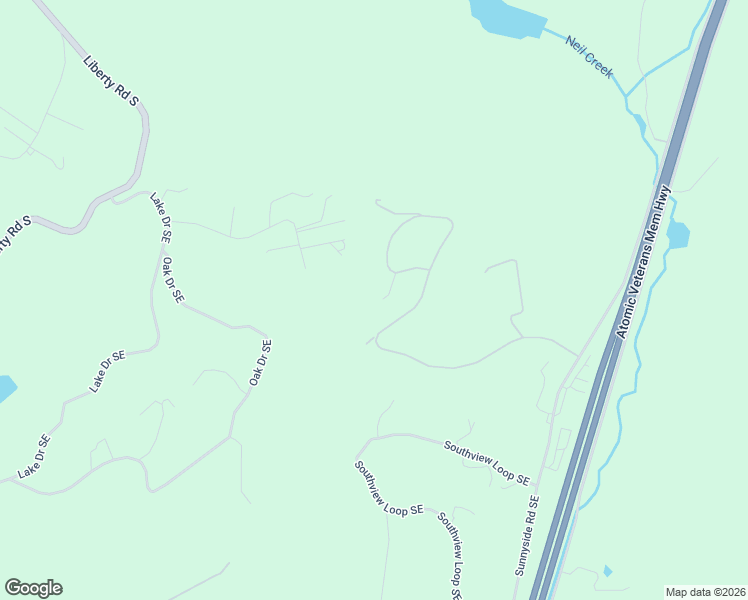 map of restaurants, bars, coffee shops, grocery stores, and more near 945 Twin Hills Road Southeast in Jefferson