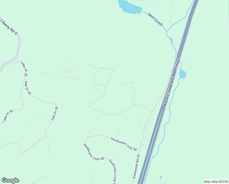 map of restaurants, bars, coffee shops, grocery stores, and more near 1177 Twin Hills Road Southeast in Jefferson