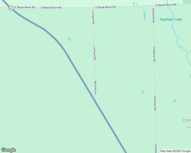map of restaurants, bars, coffee shops, grocery stores, and more near 5145-5149 La Fave Road in BLACK RIVER