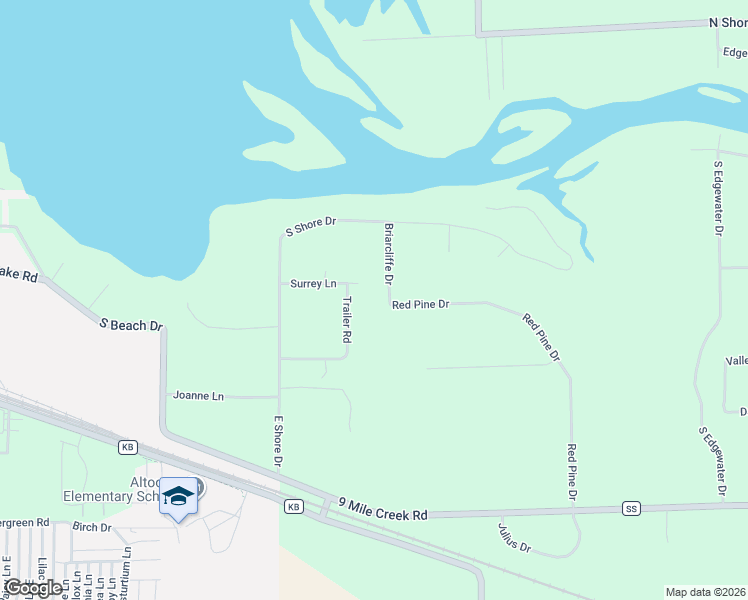 map of restaurants, bars, coffee shops, grocery stores, and more near 1218 Briarcliffe Drive in Altoona