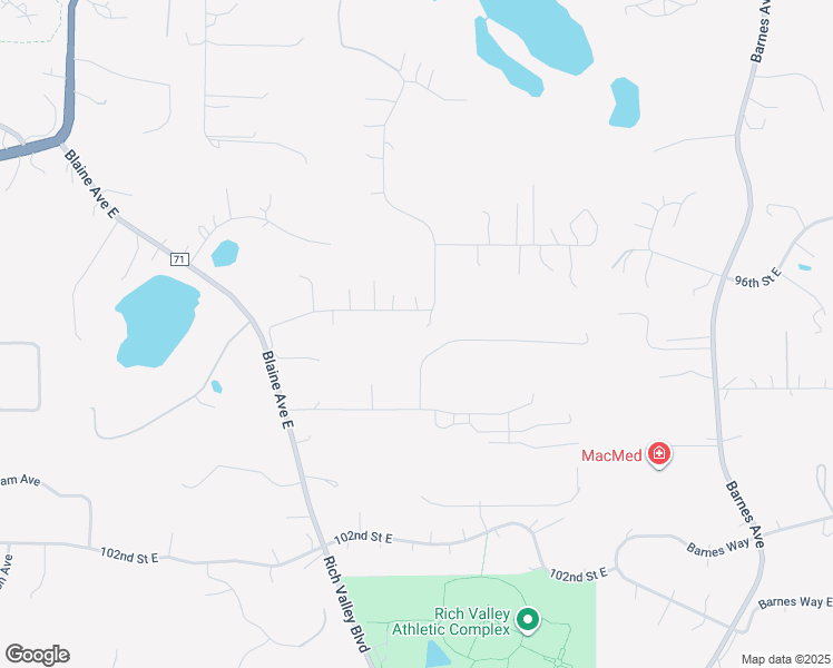 map of restaurants, bars, coffee shops, grocery stores, and more near 1650 97th Street East in Inver Grove Heights