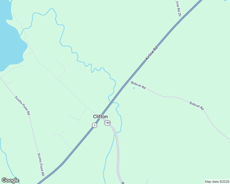 map of restaurants, bars, coffee shops, grocery stores, and more near Airline Road in Clifton