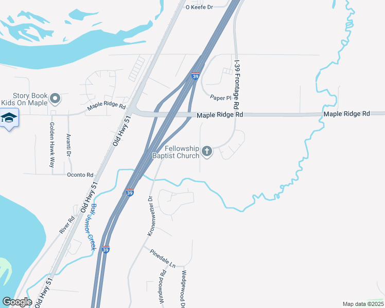 map of restaurants, bars, coffee shops, grocery stores, and more near 1190 Kronenwetter Drive in Kronenwetter