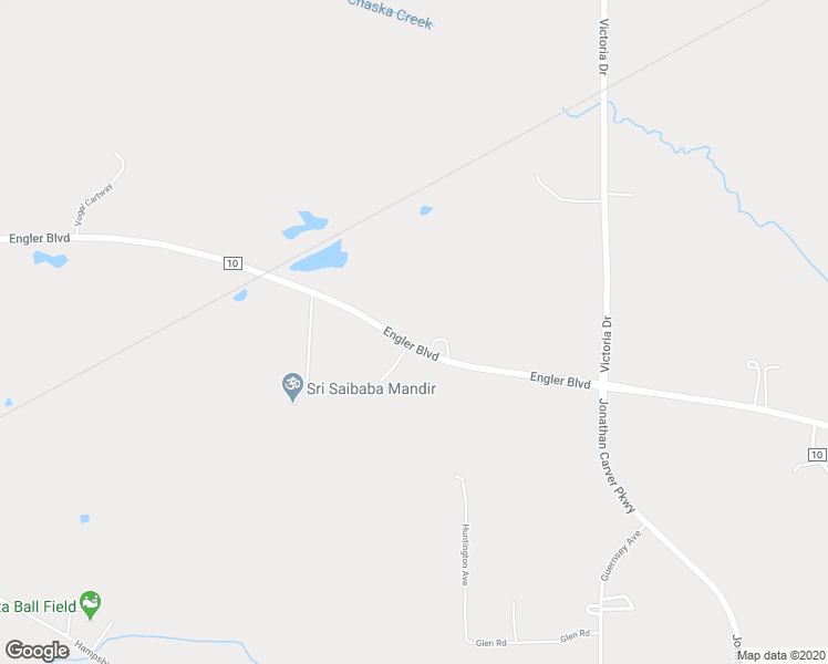 map of restaurants, bars, coffee shops, grocery stores, and more near 5480 County Road 10 in Chaska