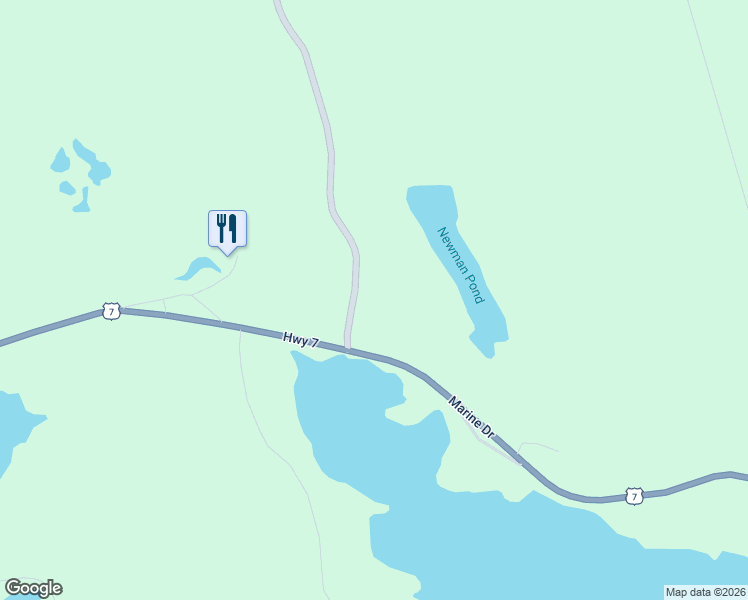 map of restaurants, bars, coffee shops, grocery stores, and more near 4 Mooseland Road in Tangier