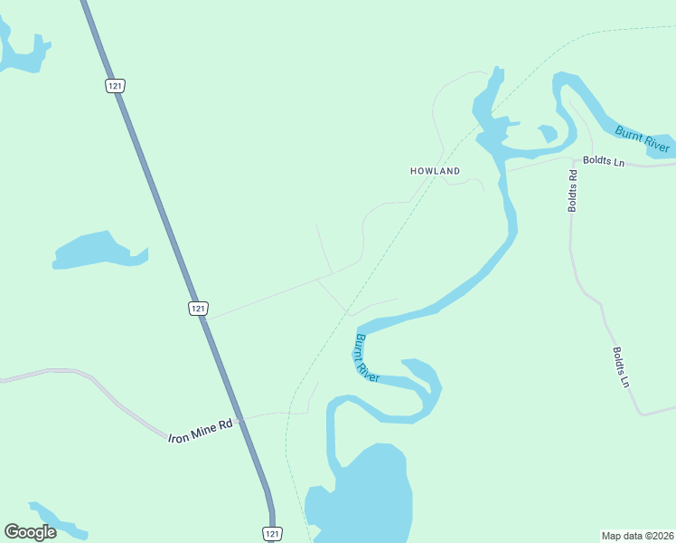 map of restaurants, bars, coffee shops, grocery stores, and more near 1110 Howland Junction Road in Minden Hills