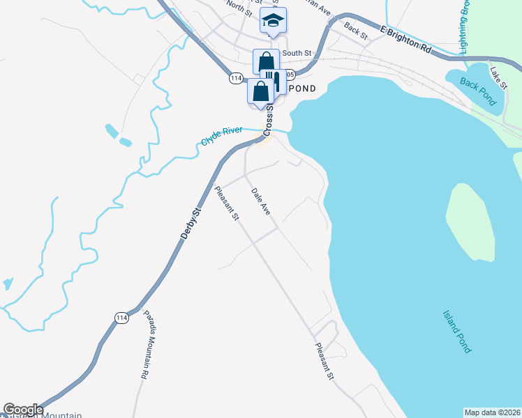 map of restaurants, bars, coffee shops, grocery stores, and more near 114 Dale Ave in Brighton