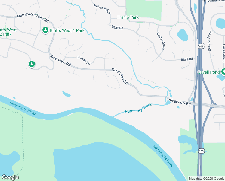 map of restaurants, bars, coffee shops, grocery stores, and more near 10677 Sonoma Ridge in Eden Prairie