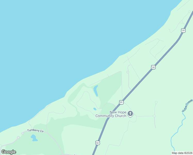 map of restaurants, bars, coffee shops, grocery stores, and more near 8701-8799 Woodridge Drive in Grand Traverse