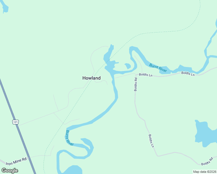 map of restaurants, bars, coffee shops, grocery stores, and more near Haliburton County Rail Trail in Minden