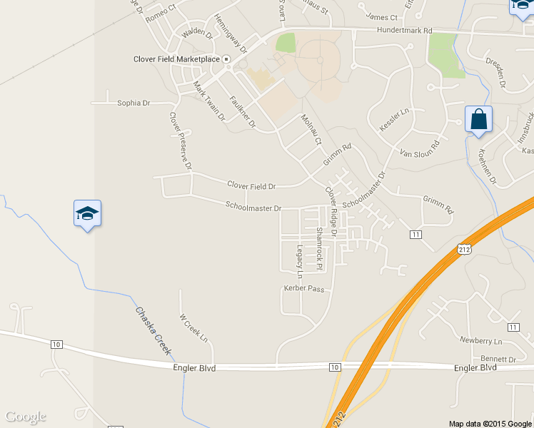 map of restaurants, bars, coffee shops, grocery stores, and more near 2021 Schoolmaster Drive in Chaska