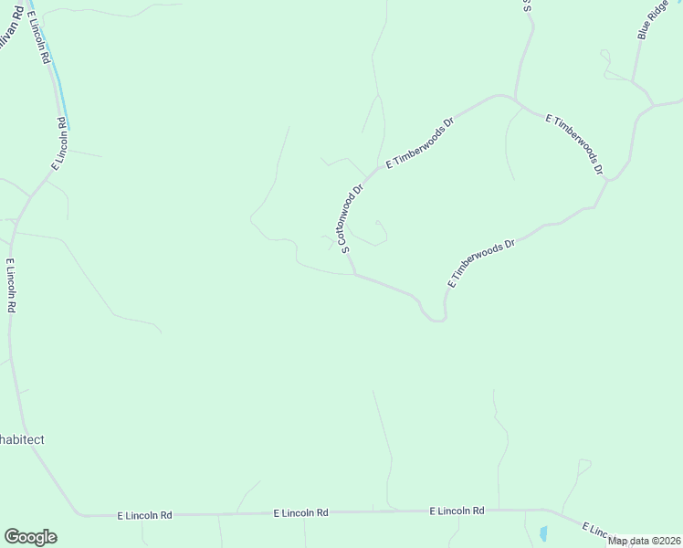 map of restaurants, bars, coffee shops, grocery stores, and more near Cottonwood Dr in CEDAR