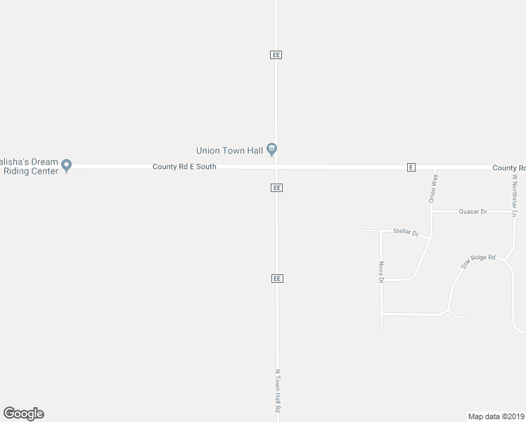 map of restaurants, bars, coffee shops, grocery stores, and more near 1230 North Town Hall Road in Eau Claire