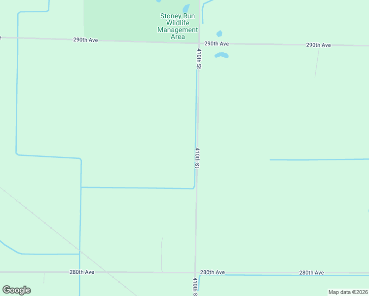 map of restaurants, bars, coffee shops, grocery stores, and more near 2853 410th Street in Clarkfield