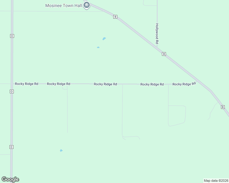 map of restaurants, bars, coffee shops, grocery stores, and more near 985 Rocky Ridge Road in Mosinee