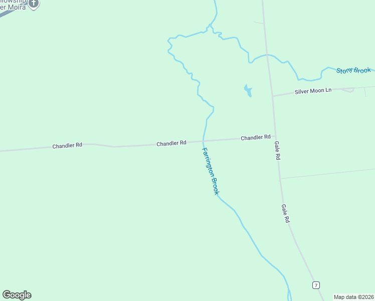 map of restaurants, bars, coffee shops, grocery stores, and more near 294 Chandler Road in Brushton