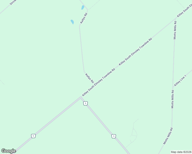 map of restaurants, bars, coffee shops, grocery stores, and more near 195 Kellys Road in Smiths Falls