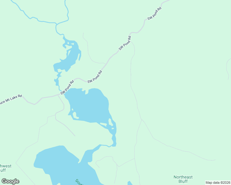 map of restaurants, bars, coffee shops, grocery stores, and more near 57 Northeast Bluff Lane in Beddington