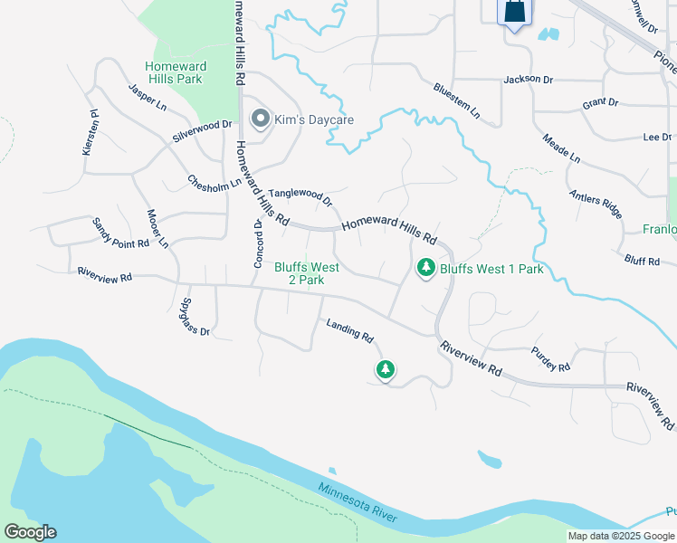 map of restaurants, bars, coffee shops, grocery stores, and more near 11501 Kensington Drive in Eden Prairie