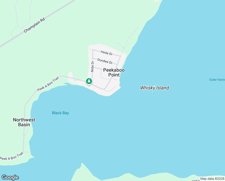 map of restaurants, bars, coffee shops, grocery stores, and more near 15 Bow Road in Simcoe County