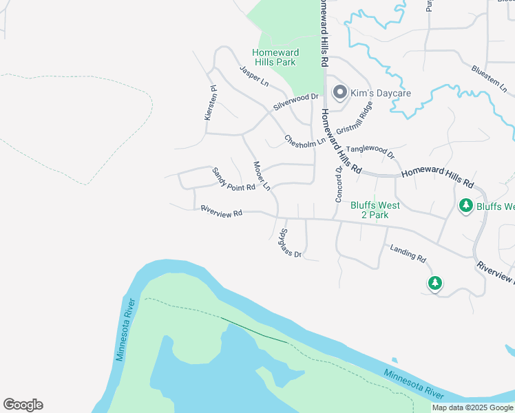 map of restaurants, bars, coffee shops, grocery stores, and more near 12356 Riverview Road in Eden Prairie