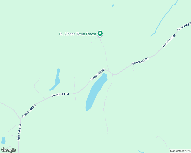 map of restaurants, bars, coffee shops, grocery stores, and more near 483 French Hill Road in Saint Albans City