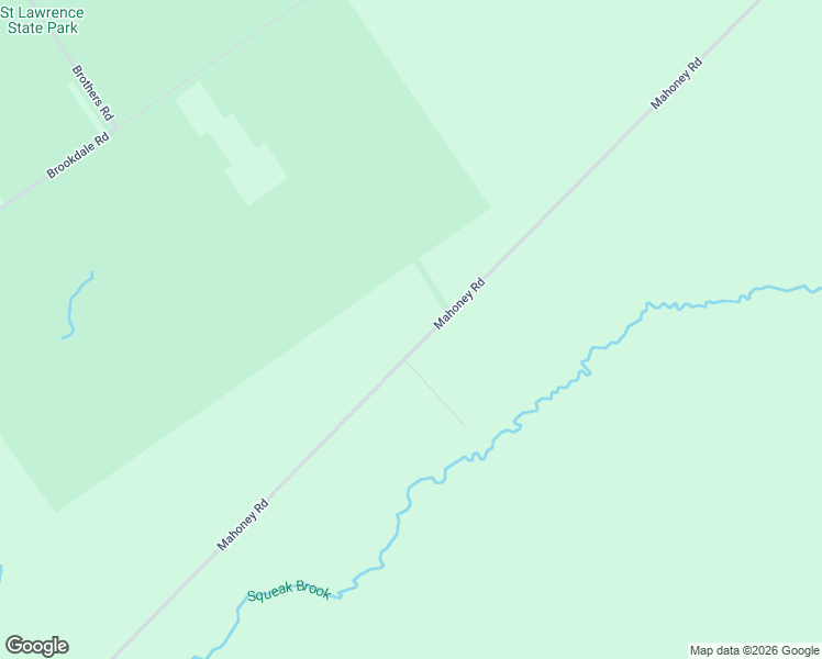 map of restaurants, bars, coffee shops, grocery stores, and more near 219 Mahoney Road in St. Lawrence County