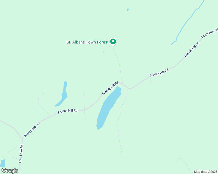 map of restaurants, bars, coffee shops, grocery stores, and more near 483 French Hill Road in Saint Albans City