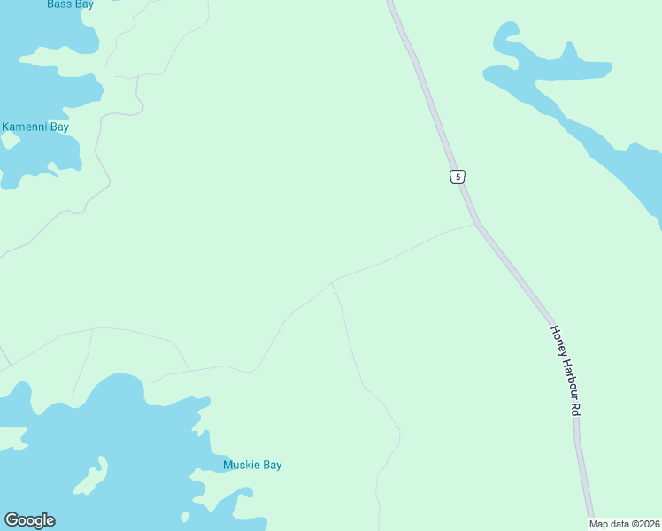 map of restaurants, bars, coffee shops, grocery stores, and more near 136 Musky Bay Road in Port Severn