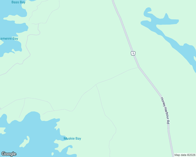 map of restaurants, bars, coffee shops, grocery stores, and more near 136 Musky Bay Road in Port Severn