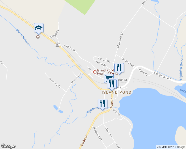 map of restaurants, bars, coffee shops, grocery stores, and more near 313 South Street in Brighton