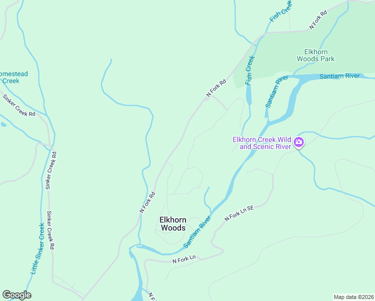 map of restaurants, bars, coffee shops, grocery stores, and more near 32788 North Fork Road in Lyons