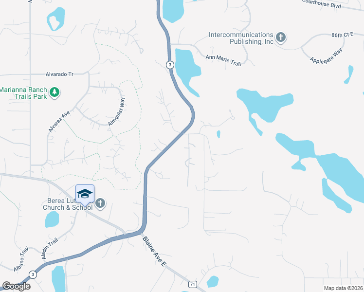 map of restaurants, bars, coffee shops, grocery stores, and more near 1160 90th Street East in Inver Grove Heights