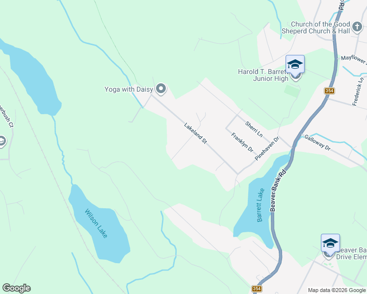 map of restaurants, bars, coffee shops, grocery stores, and more near 26 Gardeners Walk in Beaver Bank