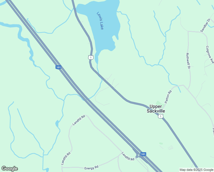 map of restaurants, bars, coffee shops, grocery stores, and more near 2694 Sackville Drive in Upper Sackville